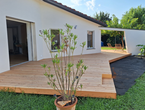 Terrasse en Douglas